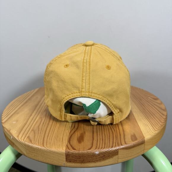 Vintage Utility Workwear Mill Works Sun Wash Baseball Logo Hat - Yellow - Picture 4 of 8